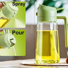 2-in-1 Oil Sprayer & Dispenser Bottle