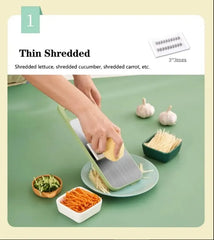 5-in-1 Stainless Steel Vegetable Cutter