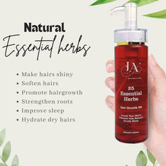 Just Amna 25 Essential Herbs Hair Growth Oil