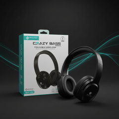 SOVO Crazy Bass SHP-550 Foldable Wireless Headphones - Bluetooth V5.3